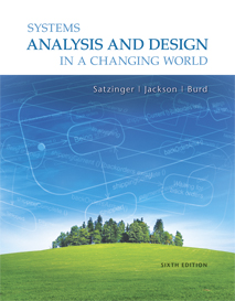 Systems Analysis and Design in a Changing World 6e (Satzinger)