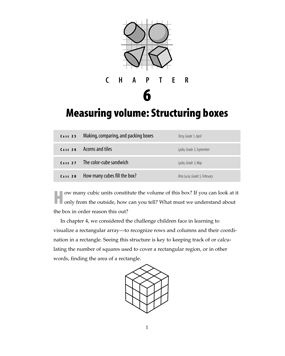 Developing Mathematical Ideas (DMI) 123 Casebook